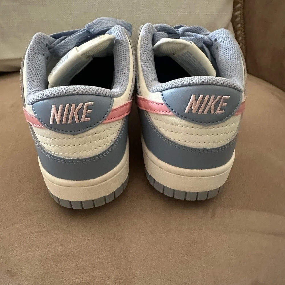 Nike Dunk Low Pastel Blue with Pink Swoosh - Picture 7 of 10